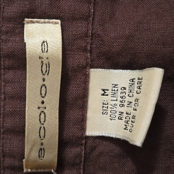 Ecologie Linen Blouse - Picture 4 of 4